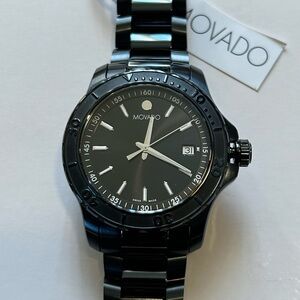 Movado Series 800 Active Sport Watch With 40mm Navy Blue Face & Navy Bracelet